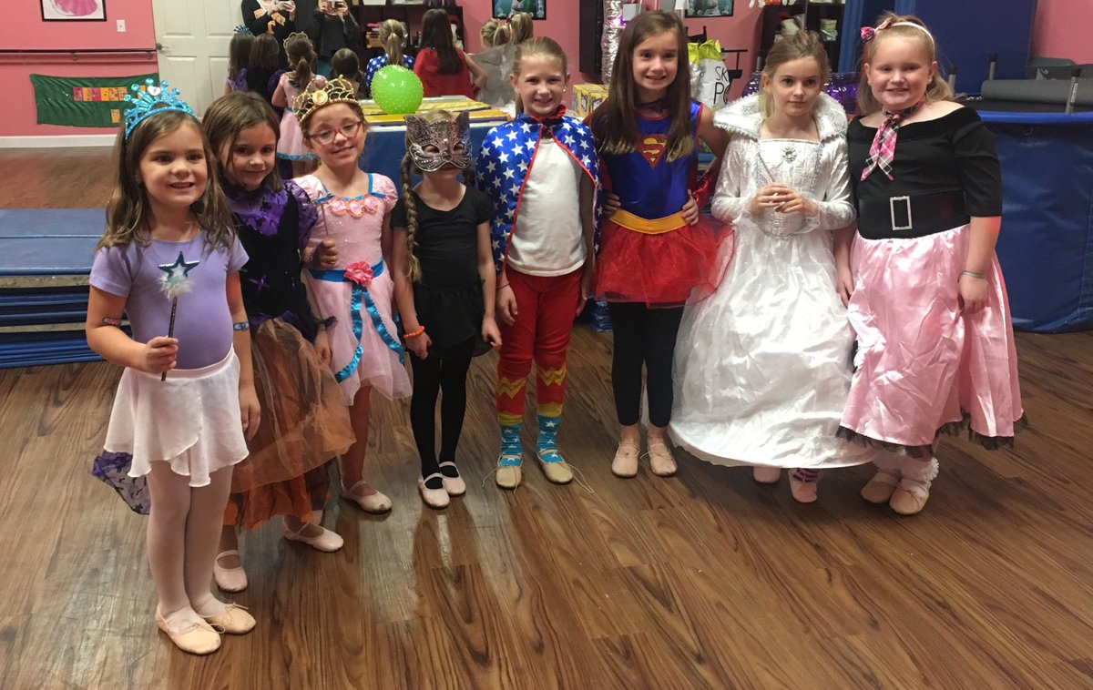 TDC_pride's tweet photo. Our cute class 4 gals during their spookyyyyy Halloween class!! 💚👻 https://t.co/q23TmoM6p5