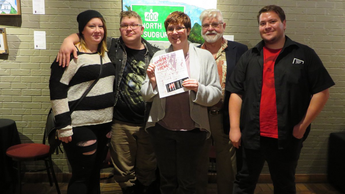 TheBigfootFilm's tweet photo. .@TheBigfootFilm #screened at the Northern Frights Film Festival ❤️ Great meeting David Briggs, Ian Johnston, Renee Cleroux and many more 😀 https://t.co/vc2NBrX54t