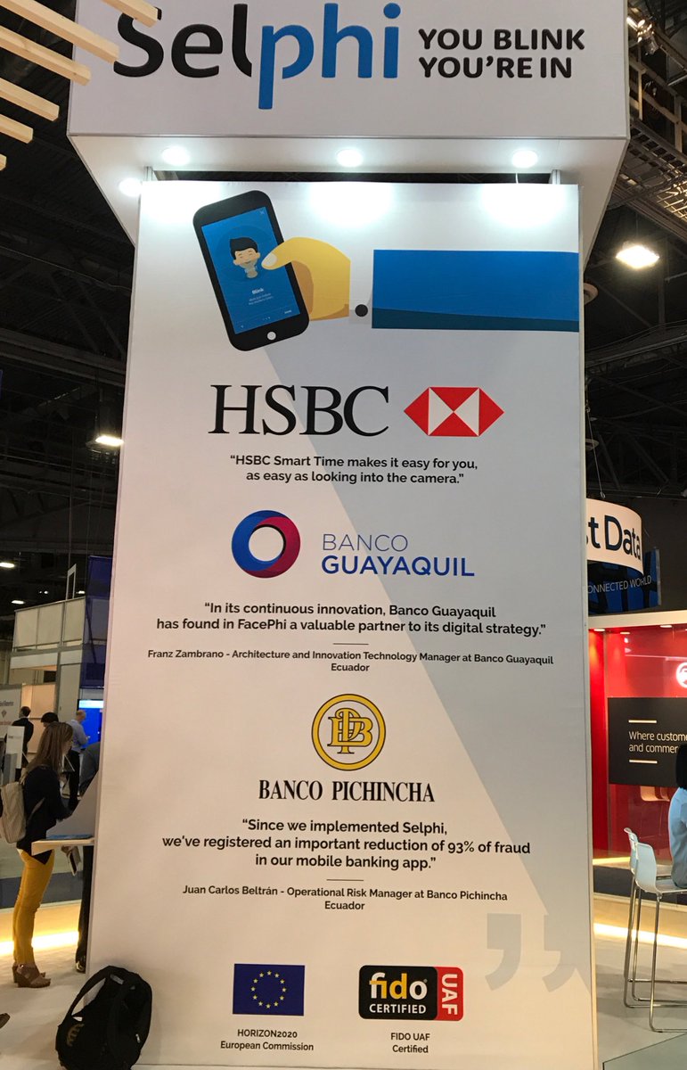 FIDOAlliance's tweet image. Great to see @FacePhi promoting #FIDOCertified Selphi solution at #Money2020