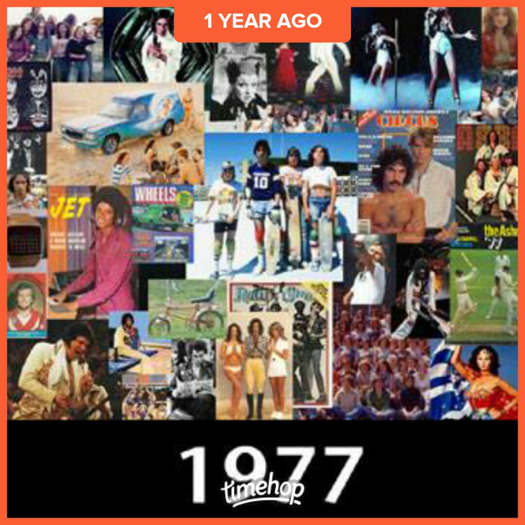 TheBigBoot's tweet image. Also #OnThisDay #FortyYearsAgo #1977