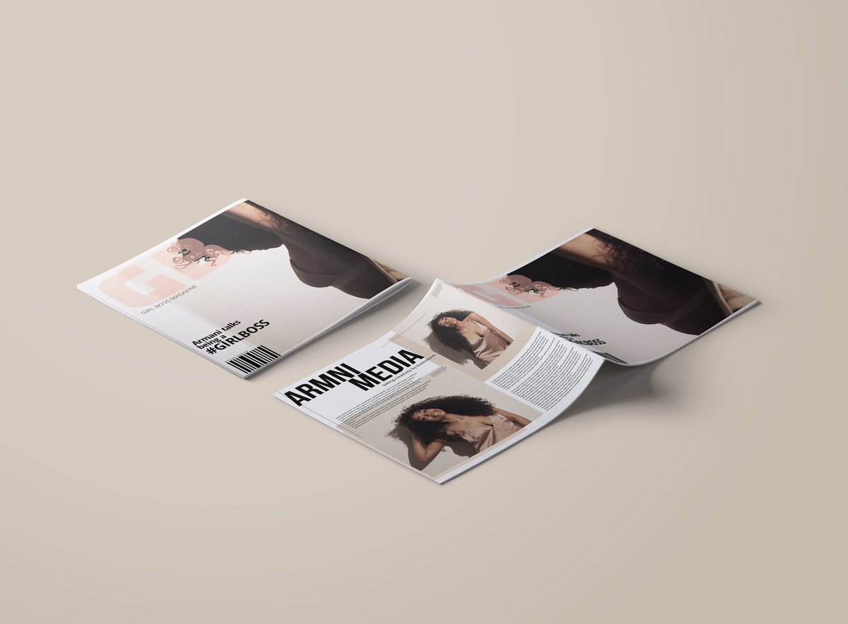 dsgnmart's tweet photo. Magazine Design ✨ Get your order started here: https://t.co/eu21TpCKKY! #ARMNIMEDIA https://t.co/GQZtYIC6Wl