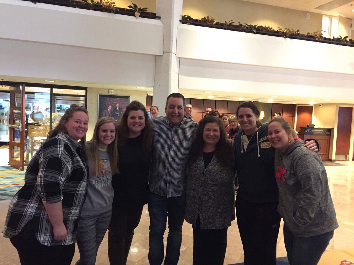 PeggyKeefer's tweet photo. #MikeMattos64 Clinton was SO glad to be renewed and refreshed with your knowledge! #Together2017 #growingroyals https://t.co/9nvThg2EHo