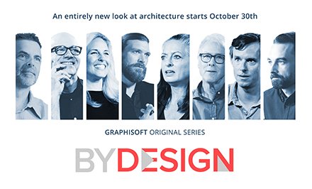 Good architects push the boundaries of creativity. BY DESIGN, captures their work. See it Oct 30 here bydesign.graphisoftus.com