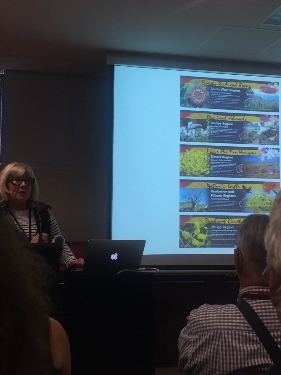 MHMinsight's tweet photo. ‘Streakers, strollers and studiers’, loving @kingspark_wa approach to learning styles in interpretative signage #BGANZCongress #MHMAus https://t.co/N5PN6mFlZK