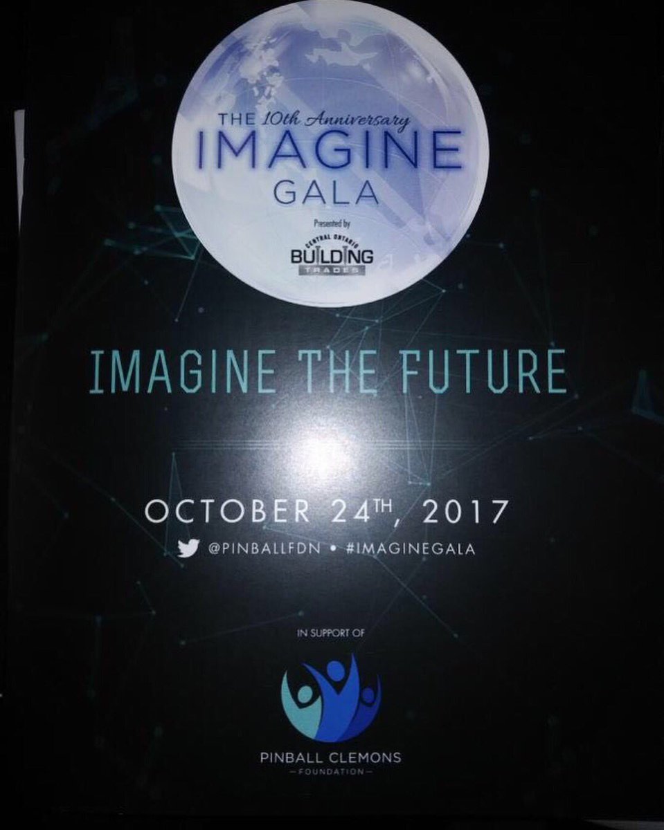 StevenConville's tweet image. At the 10th Anniversary #ImagineGala in support of the @Pinball Clemons Foundation (@PinballFdn) tonight with the man of the hour!
#Toronto