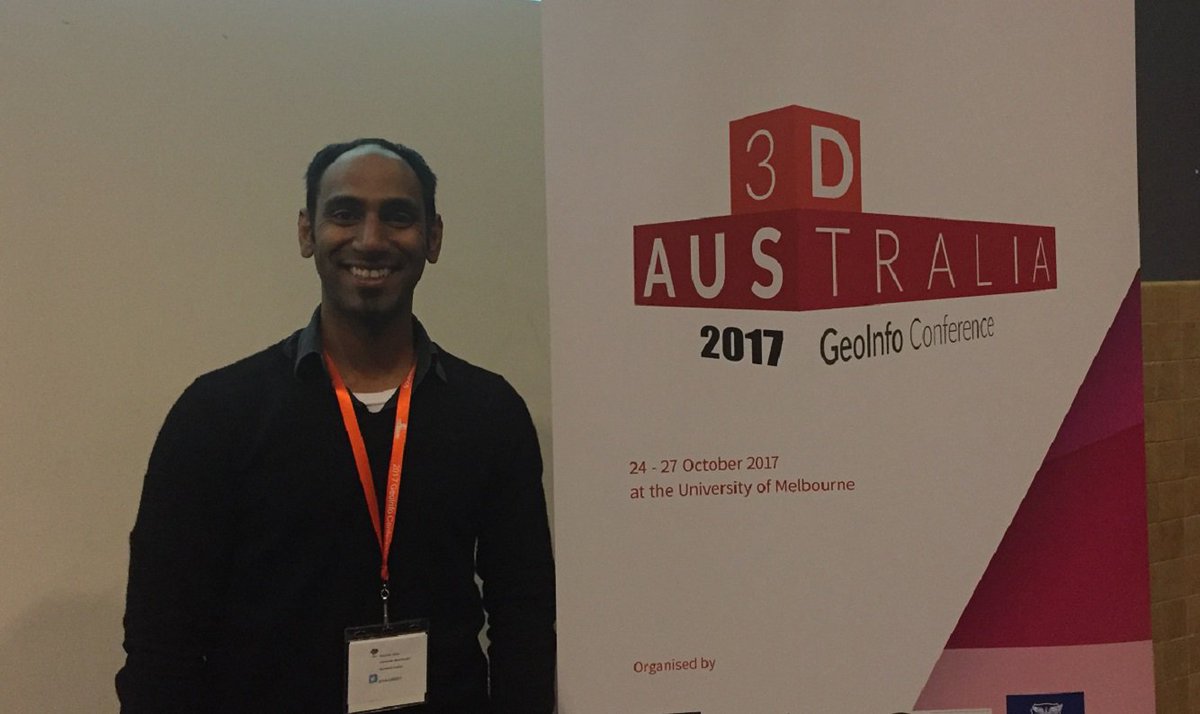GeoscapeAus's tweet photo. Our own @Jo_PSMA will present on the importance of 3D info for building the cities of tomorrow at the @3DAustralia2017 conference #today https://t.co/wuk0zWMzqO