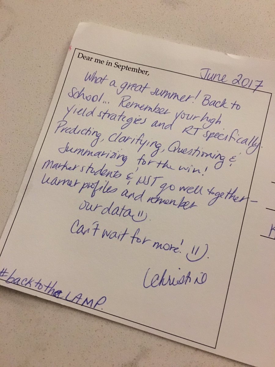chriscardill's tweet photo. Perfect timing @RCollishaw - thank you again for re-inspiring us all! #LAMPocdsb #backtotheLAMP https://t.co/yFkLQeyYMP