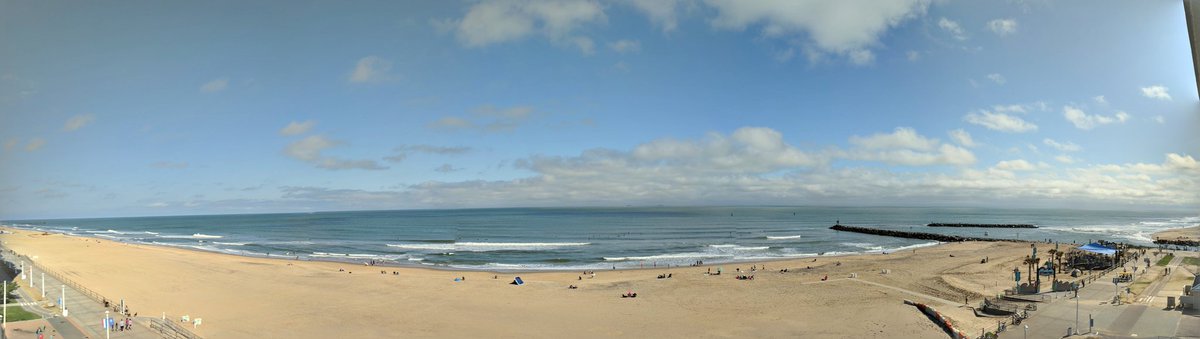 FallinEddy's tweet photo. Panorama from the Schooner inn Virginia Beach. 20 years with a beautiful woman who is also my best friend https://t.co/ozXTreFy4t