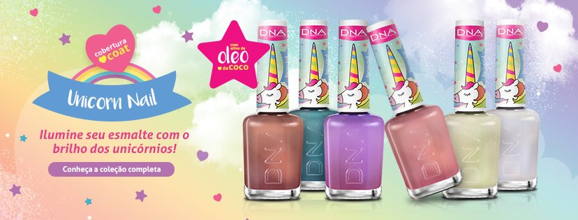 dimenininha's tweet photo. ILUMINE O ESMALTE COM O BRILHO DOS UNICÓRNIOS
#dnaitaly LANÇA COLEÇÃO UNICORN NAIL
Marca traz tendência mundial aos seus consumidores https://t.co/wqJdNGfnbA