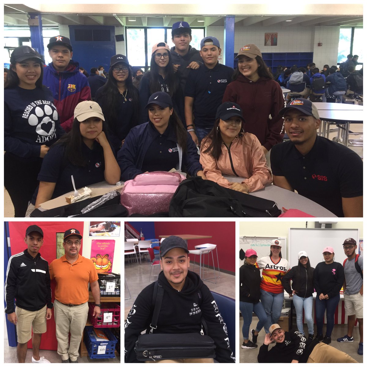 kathhyya__'s tweet photo. Tuesday Spartans put a cap/hat on drugs 🎓👒 #SeniorCapstone2018 #RedRibbonWeek  @SISMagnet @levinson333 https://t.co/P9YSPwZX0s