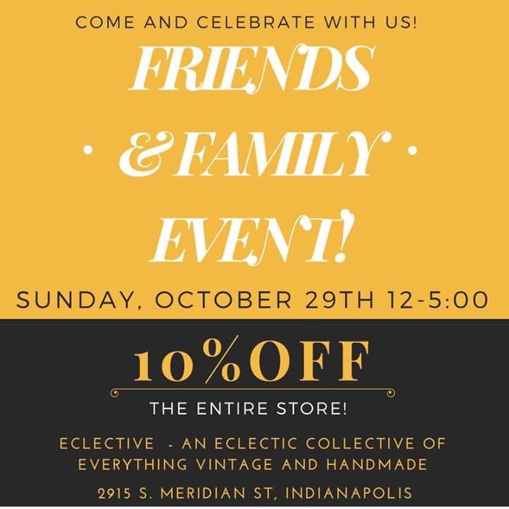 ShopEclective's tweet photo. Costume contest. Food. Pumpkin decorating contest. Local holiday shopping ideas! #Foodie #Indy #Halloween #costumecontest #HandmadeHour https://t.co/lf2gVFA4sL
