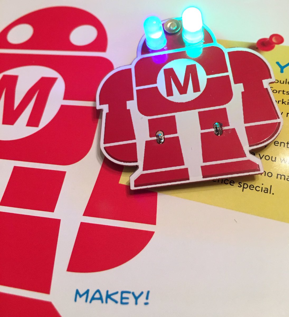 TigerSTEM386's tweet photo. Had the privilege of teaching young & old how to solder via #MakeyRobot @OrlMakerFaire #MFO2017 #Maker #AnyoneCanSolder https://t.co/e3JGZJ0KE6
