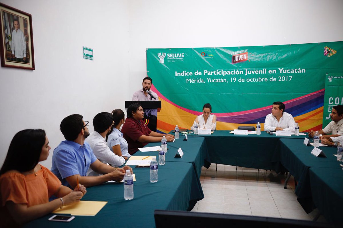 ollinorg's tweet photo. Yucatán ya tiene Índice de Participación Juvenil 😁
Te compartimos las fotos de la presentación
#IPJY2017 https://t.co/pOxZmYNcaD