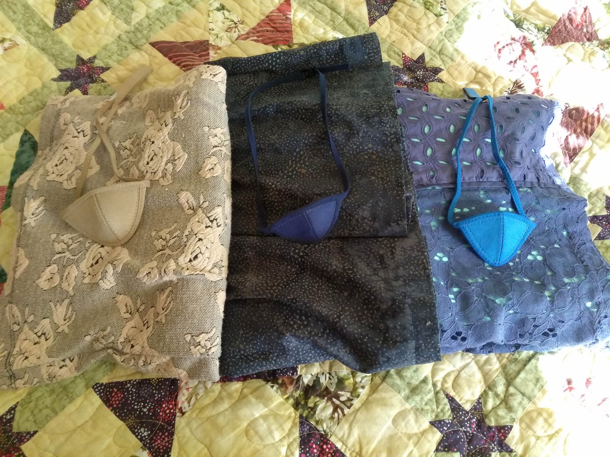 EyePatchMaker's tweet photo. Packing for my trip this weekend! It's the perfect time to test some new designs, so of course I've picked matching outfits for each day. https://t.co/fIjbsrMjrn