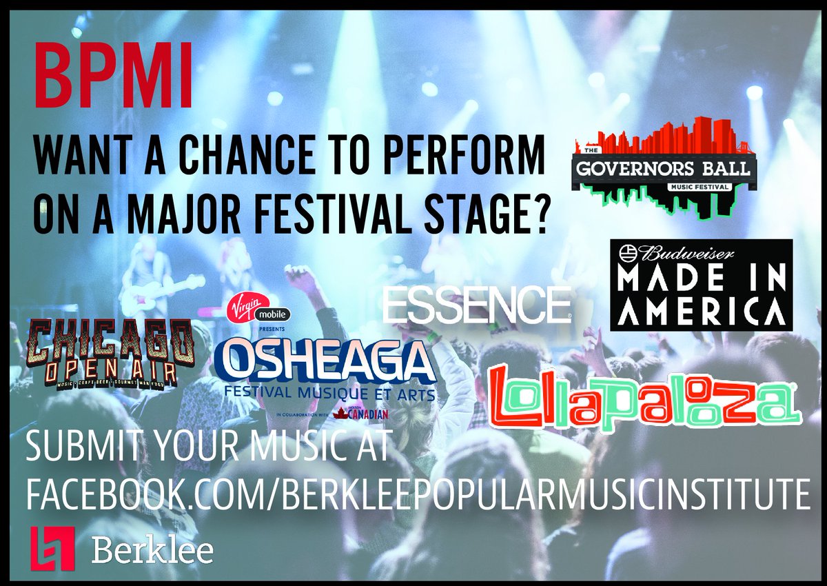 bpmiofficial's tweet photo. BPMI is looking for current Berklee and Boston Conservatory artists to apply now! https://t.co/AO9Wl9GqSw