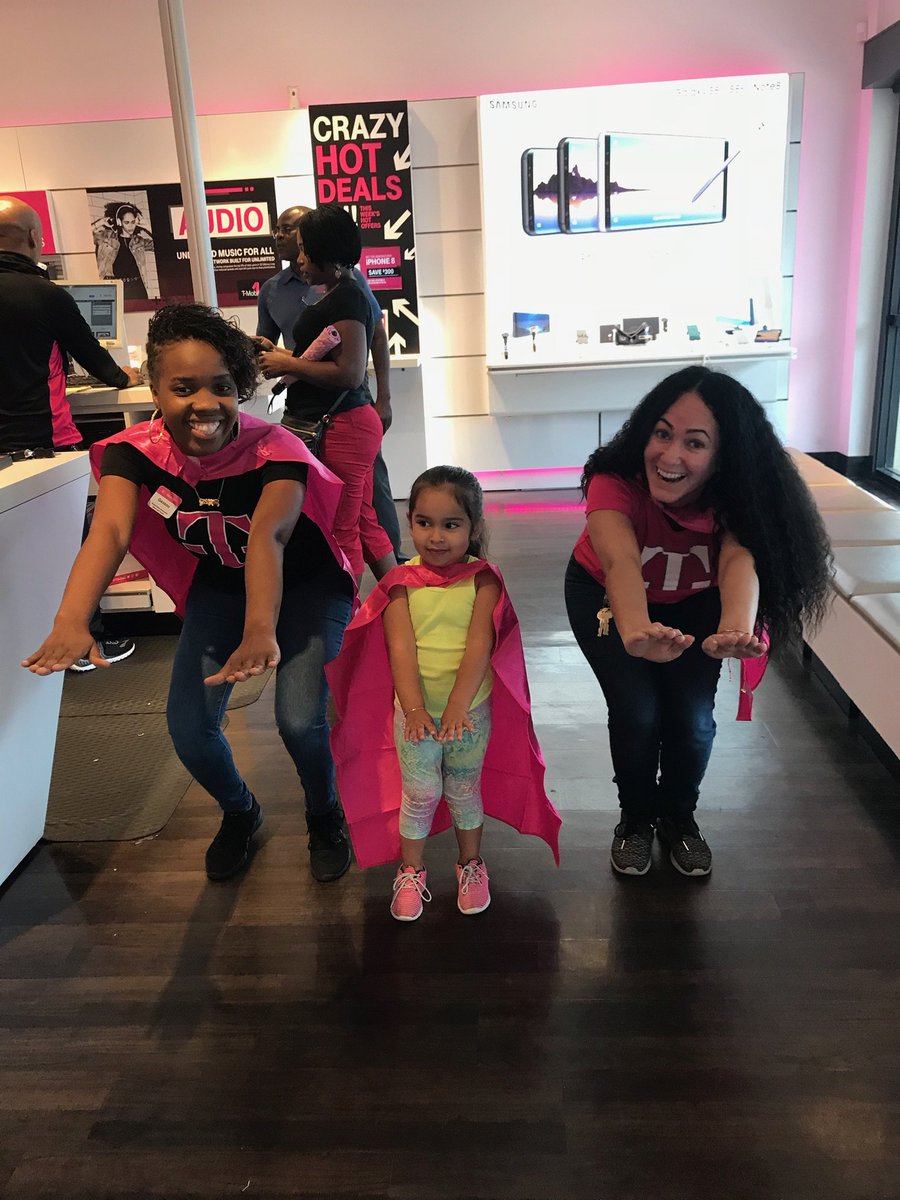 MagentaRanger's tweet photo. The #TMobile Justice League https://t.co/bkLLcTlQSz