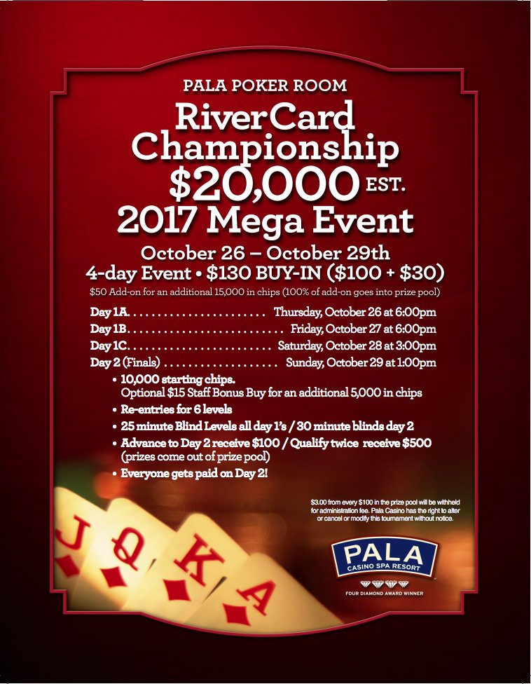 RiverCardInc's tweet photo. Major Poker Tournament Reminder! https://t.co/2NhfBHpftV https://t.co/sKpOTsZyrC