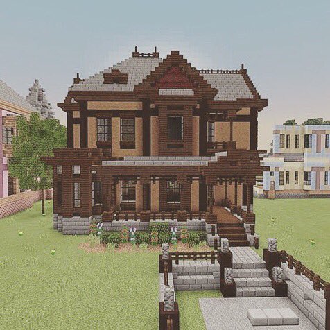 xDisabled_Tacox's tweet photo. @darkagecrafters @TBATradBuilders  @WorldofKeralis New house I built on the TBA world on the Better Together Minecraft! Whatcya guys think? https://t.co/uCbN31EADa