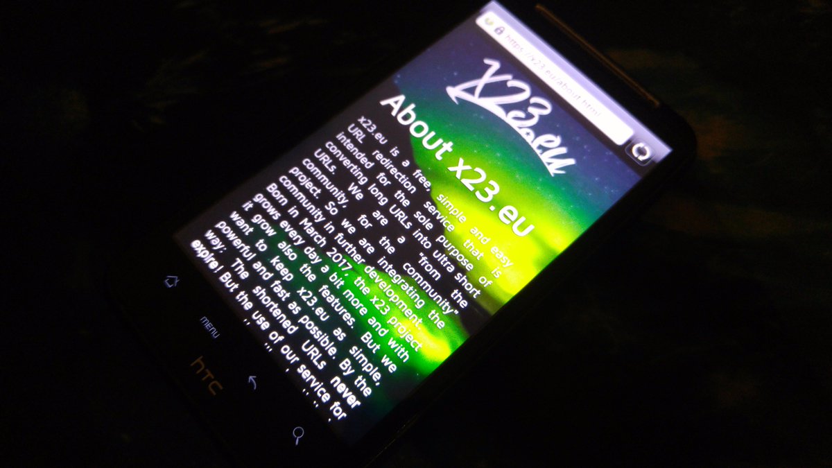 x23eu's tweet photo. Looks good on an old #HTC Desire HD Browser. 😍 https://t.co/PIUmnsvN3D