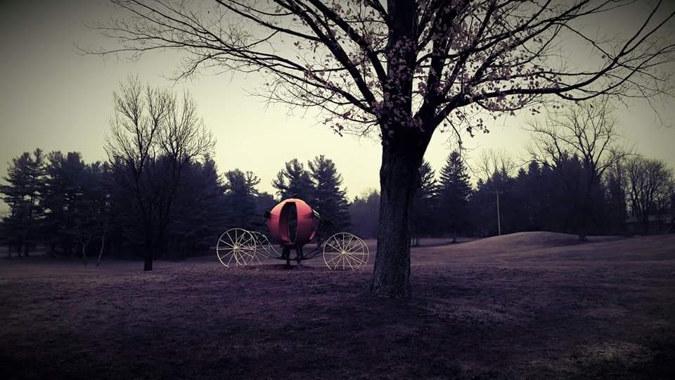 castawaykristen's tweet photo. Cinderella's pumpkin at Akron Falls Park. #fallforecparks @ErieCountyParks https://t.co/HtXVWPjylJ