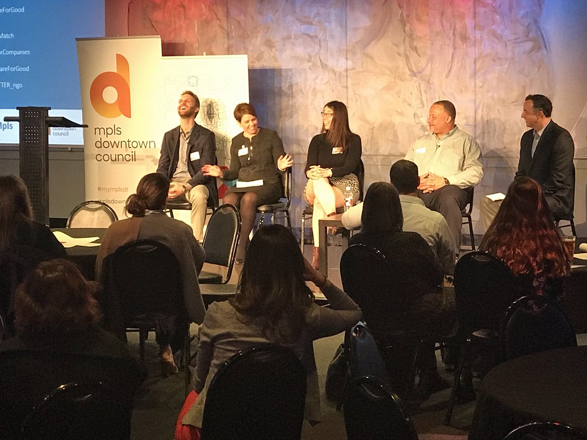 MiXMpls's tweet photo. Our panel members are talking about embracing and overcoming failure & facing their greatest fears #MiXMpls https://t.co/ym0Yiqfn3D