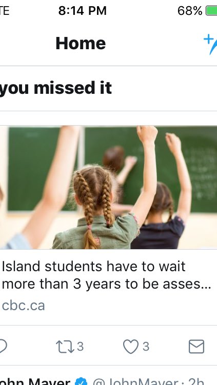 Sometimes, the twitter stars align and you end up with a great headline. Some kids don't wait at all, amarite?