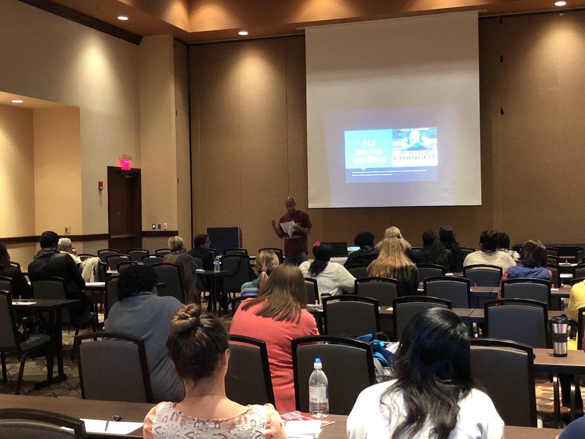 NCAEE_Region6's tweet photo. .@KyleSpeaks_ absolutely killed it today at @NCAEE1 #Elementary Conference! #NCAEE2017 https://t.co/PFLz7O7s4Z