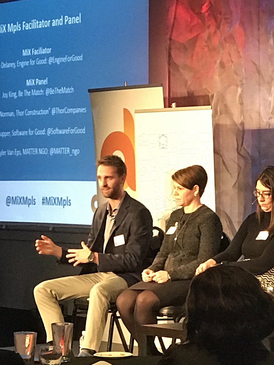 MiXMpls's tweet photo. “That’s what we ask first; ‘what are you passionate about?’” - @tylervaneps of @MATTER_ngo #MiXMpls https://t.co/g6g1Yn4ZOZ