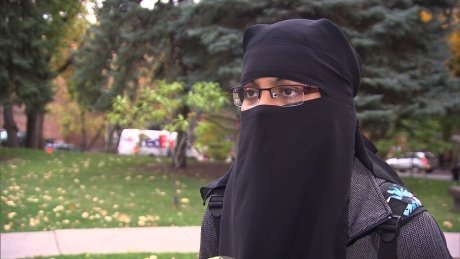 CBCMontreal's tweet photo. 'I fear for my life': Adoption of Bill 62 prompts student to stop taking public transit https://t.co/ddok3i4PNr https://t.co/GZNHwixoJx