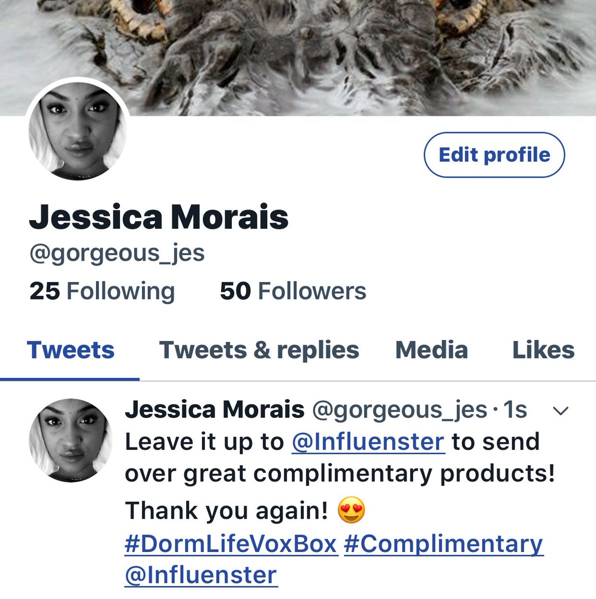 gorgeous_jes's tweet photo. #DormLifeVoxBox #Complimentary @Influenster https://t.co/xrz53sCsBw