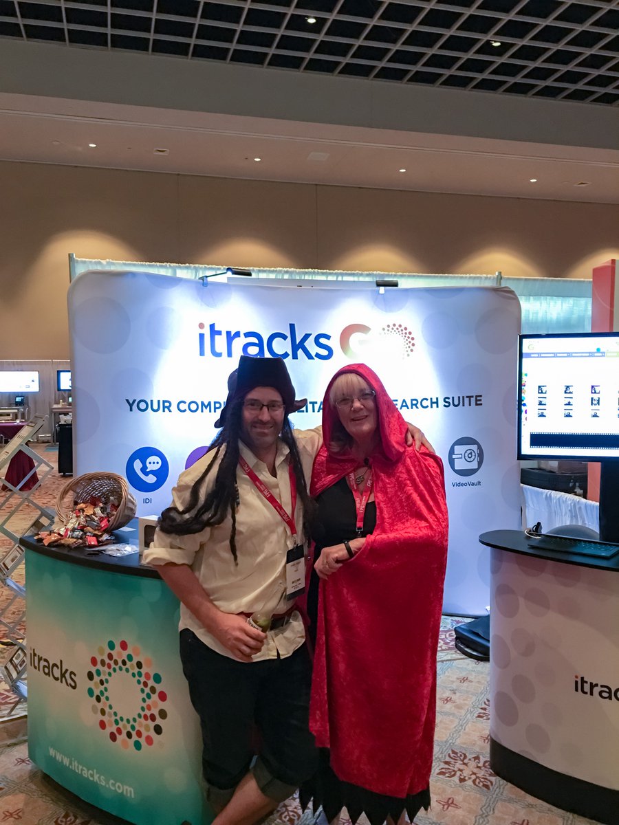 ItracksCEO's tweet photo. Having fun at #TMRE!  Stop by booth 312 for some treats and to enter a draw for an appleTV! #marketresearch https://t.co/LhuGy8vYDS