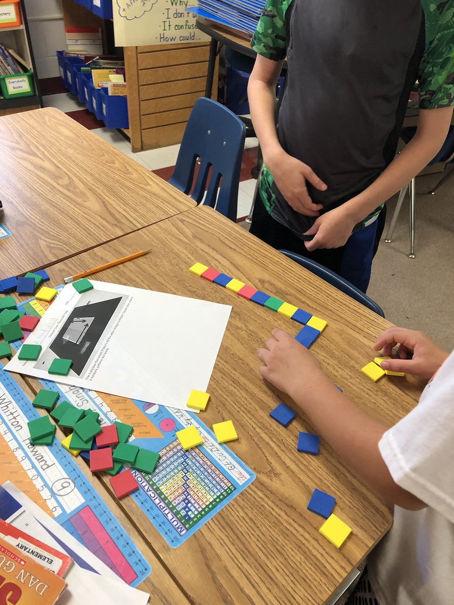 CFRedBirdsMath's tweet image. 3rd gr Ss explored arrays using a #3acttask from @gfletchy today! Amazed by their connections &amp;amp; ideas about multiplication! @CFESRedBirds