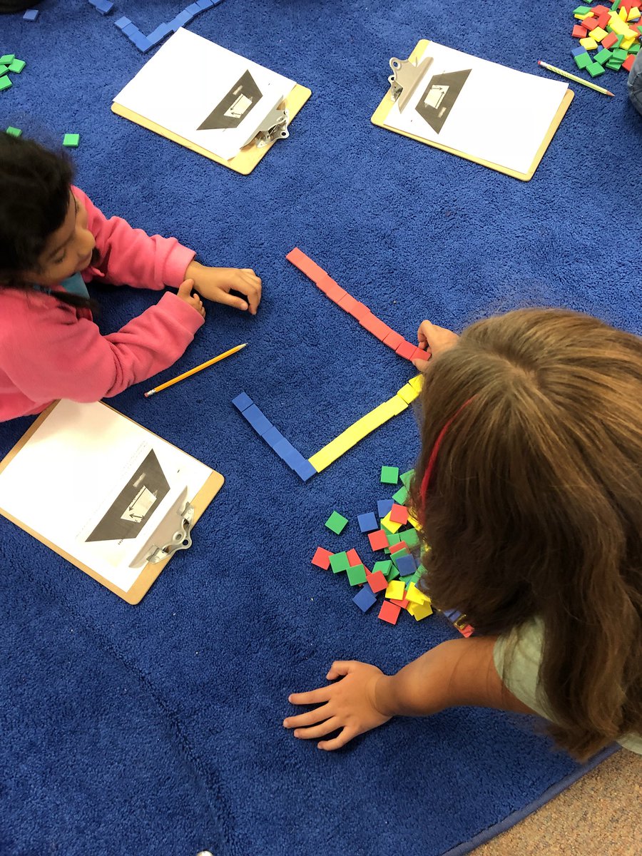 CFRedBirdsMath's tweet image. 3rd gr Ss explored arrays using a #3acttask from @gfletchy today! Amazed by their connections &amp;amp; ideas about multiplication! @CFESRedBirds