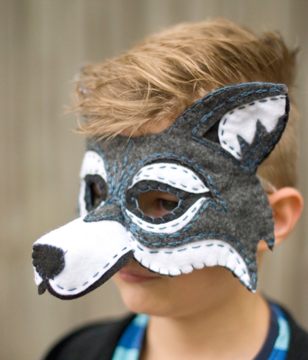 Mandy__Bryant's tweet photo. There’s still time to order a mask for #Halloween Ready to ship! https://t.co/VykASmbAAE #wolf #wolfmask #halloween #costume #handmade https://t.co/0LuSu2iunt