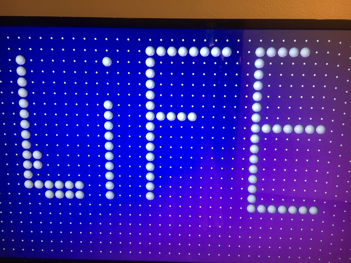 julesskedaddler's tweet photo. Thank you @TheTechMuseum for your hospitality #ASTC2017 - fave exhibit was the wiki sonic. So this is what life sounds like.... https://t.co/PSWDFi0aPt