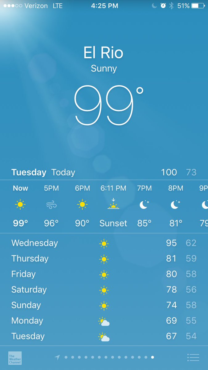 MarkCContreras's tweet photo. Due to expected continued high temperatures, Rio Mesa will once again be on a minimum day (Heat Day) for Wednesday, Oct. 25th. Release 12:18 https://t.co/Q28nGXluvk