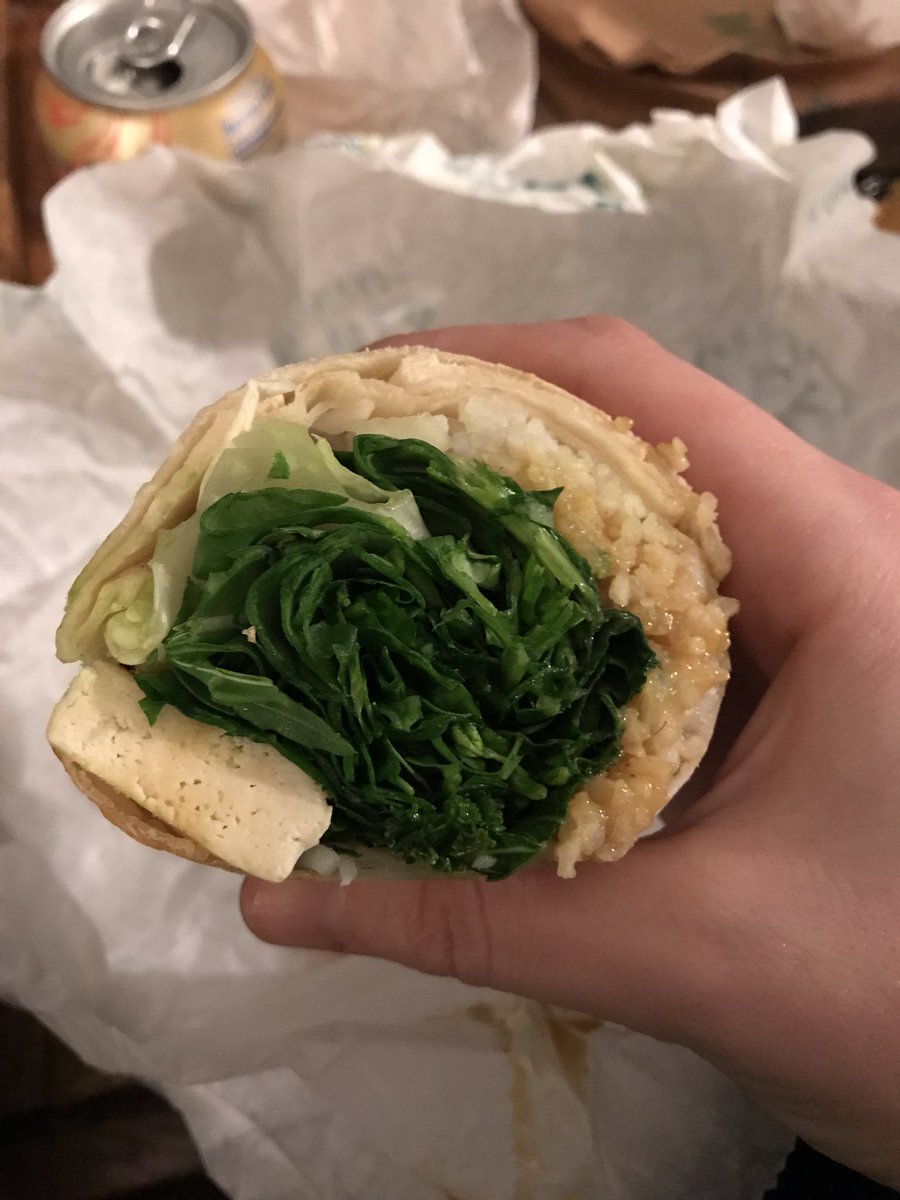 SarahLuciaJones's tweet photo. Went to @CrazyBowlsWraps in blue ash for the first time today- came home to find it was crazy void of toppings :-(  Saddest Thai wrap  ever. https://t.co/pn7nMq6tqp