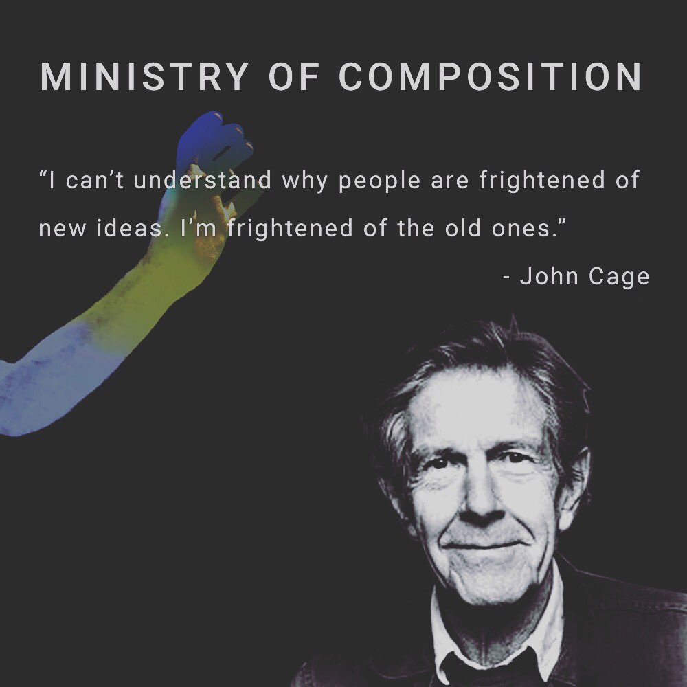 ministryofcomp's tweet photo. John Cage was an American #composer, music theorist, writer, philosopher, and artist. A pioneer of experimental music. #moc #composition https://t.co/v0lsaa3d3p