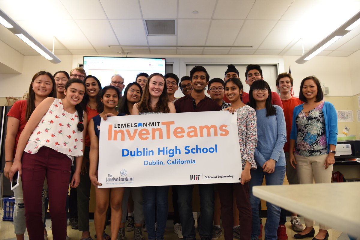 dhsinvent's tweet photo. DHS Lemelson-MIT InvenTeam recently received $9000 grant to present our Special Olympics machine at MIT in June! https://t.co/e6R34lKKWC
