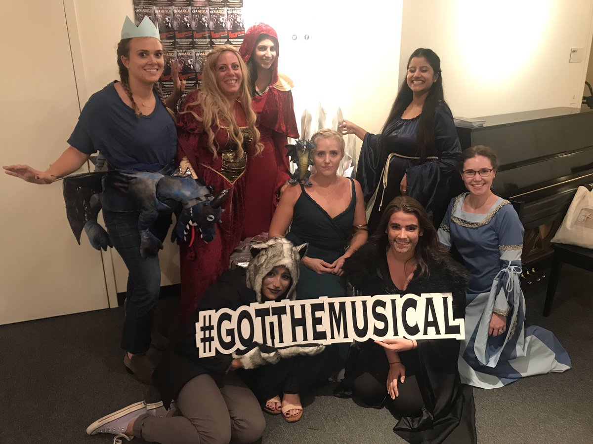 GOTtheMusical's tweet photo. Cosplayers are coming! #gotthemusical https://t.co/VKzG39m2Nj