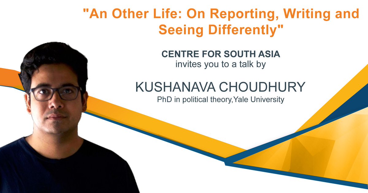 FLAMEUniversity's tweet image. Interesting talk happening on 28th October in Tagore 2. Check the events tab on our FB page for more info #CampusTalks