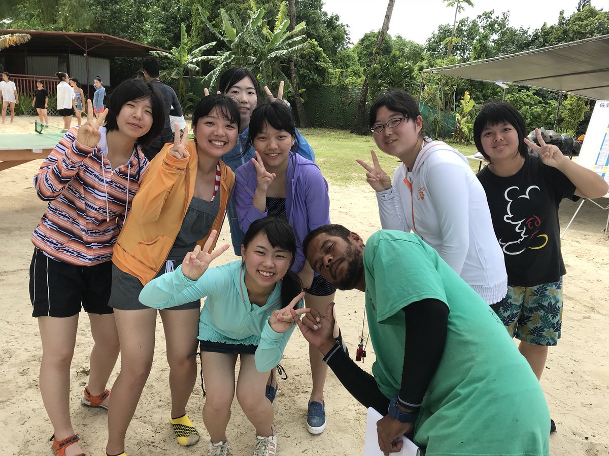 OJC_GUAM's tweet photo. 佐野高校、2日目(^-^)
台風の影響もなんのその💨💨💨
コンディションGood👍
 https://t.co/B014rpdbRW #guam #beach #oceanjetclub #ojc #グアム #オーシャンジェットクラブ #マリンスポーツ #修学旅行 #佐野高校 https://t.co/sCsRrVri30