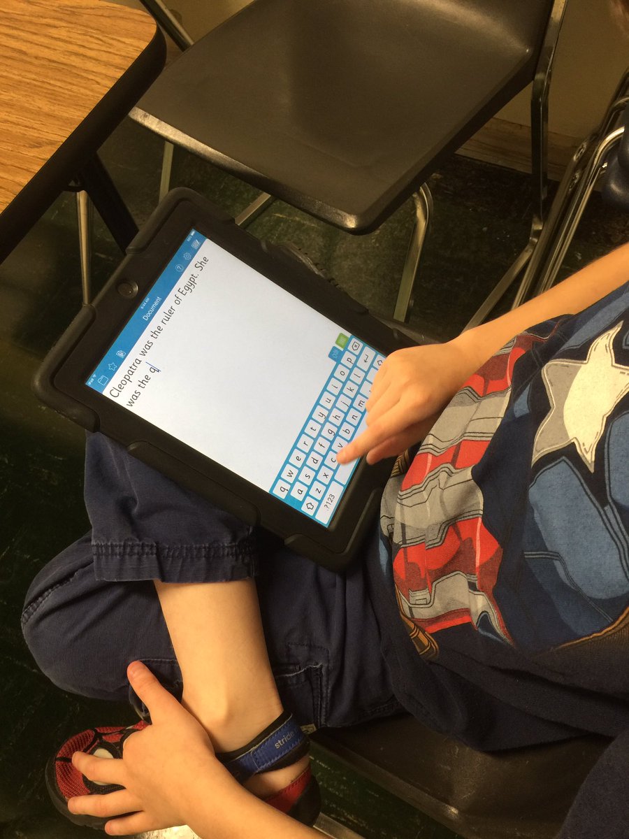 DHHitinerant's tweet photo. Using AT supports for composing written material #ClickerDocs #NVUSDSped https://t.co/jASHEerNvG