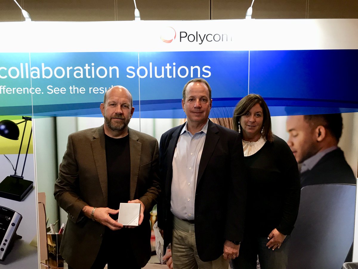 Thank you to our #NextCon17 Diamond Sponsor <a href="/Polycom/">PolyCompany</a>! Stop by their booth and learn about their new Vox Box, and Trio 8500. #CX