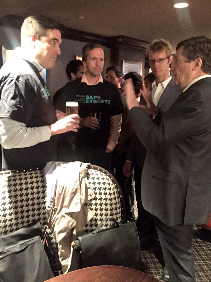 JohnTory's tweet photo. Joined members of @CycleToronto &amp; Friends &amp; Families for Safe Streets at annual vigil &amp; wake held to honour those who have died on our roads https://t.co/ZJHZZKdvfU