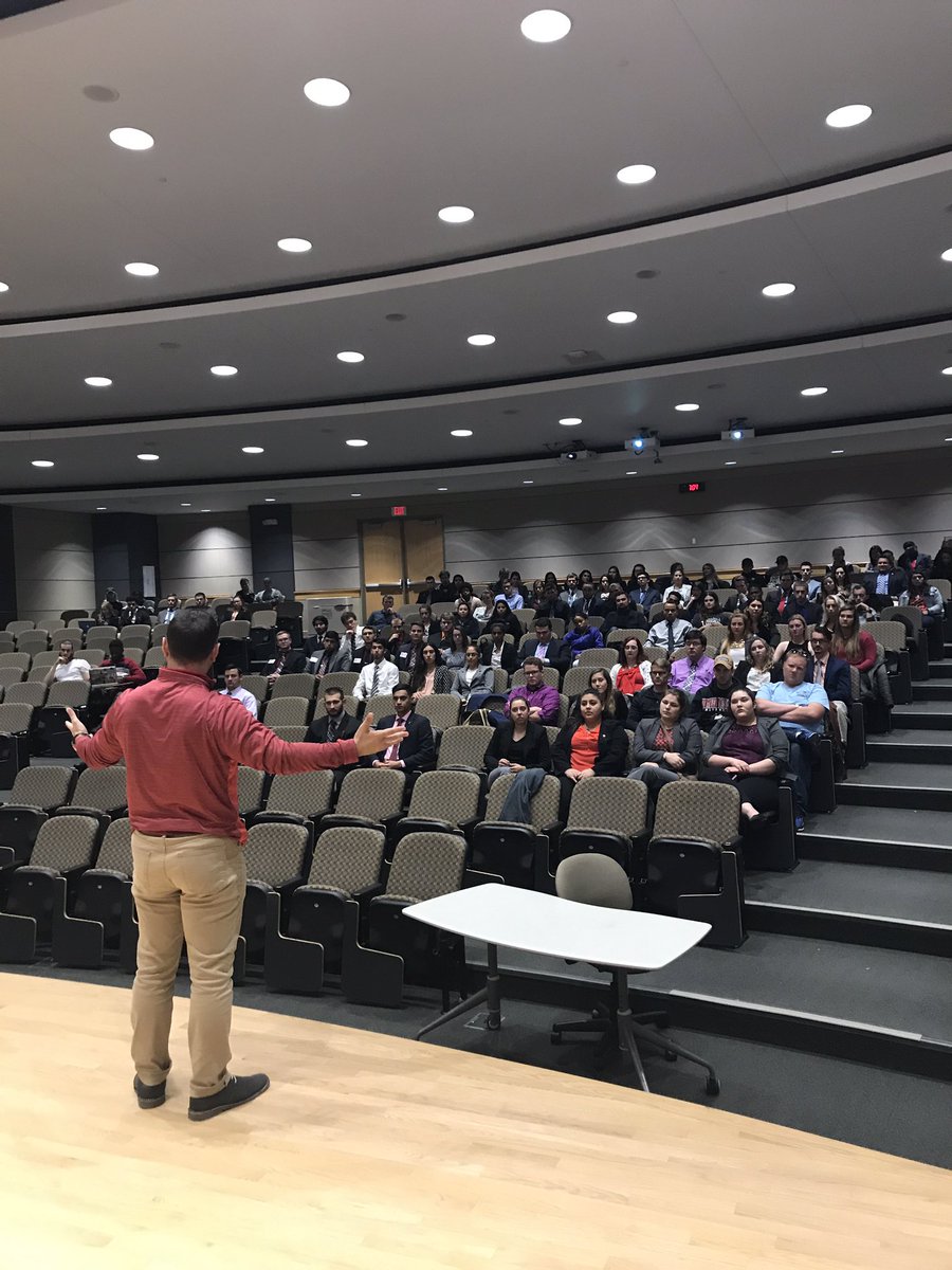 AndreaHerrald's tweet photo. Thank you @truth220 for presenting @NIUBusiness Ethics presentation! @Jeff_DeMoss #worksomewhere❤️ https://t.co/DD0XTxNqyn