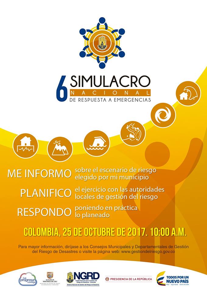 SonestaValledup's tweet photo. @SonestaValledup se prepara para el sexto Simulacro Nacional d Respuesta a Emergencia.
#MeInformo #Planifico #Respondo
25 d octubre 10:00am https://t.co/r4pLGUPn1K