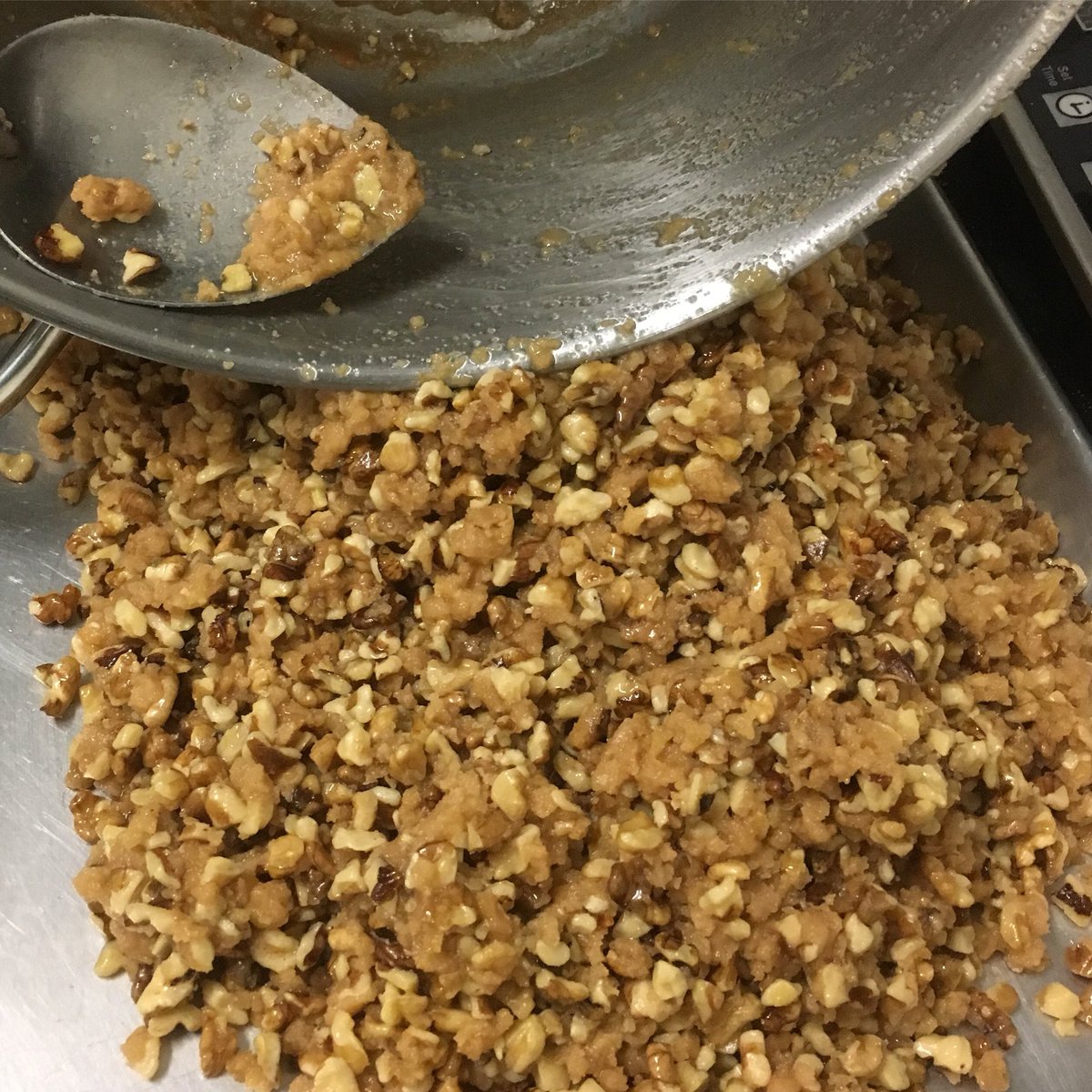 Making Walnut Praline