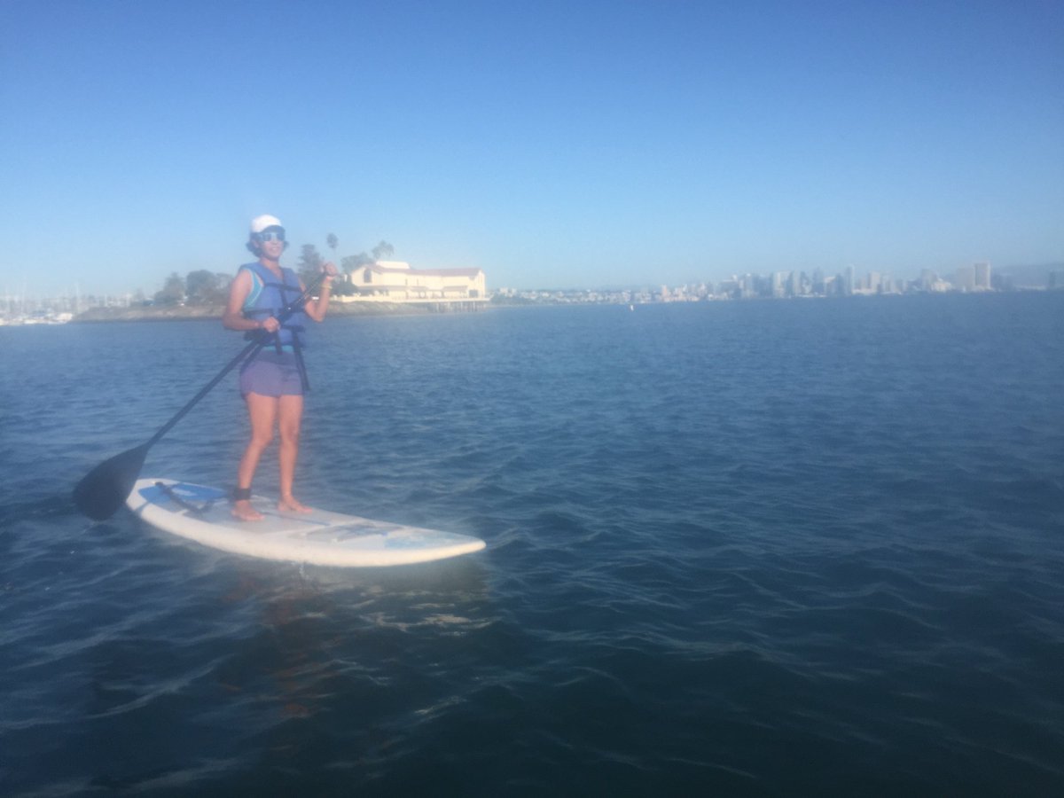 All in a day's work #ACSCC17: <a href="/WomenSurgeons/">WomenSurgeons</a> breakfast, <a href="/SAGES_Updates/">SAGES is in Tampa in 2026!</a> strategizing for #Seattle, @fascrs_updates cmte, #paddleboarding