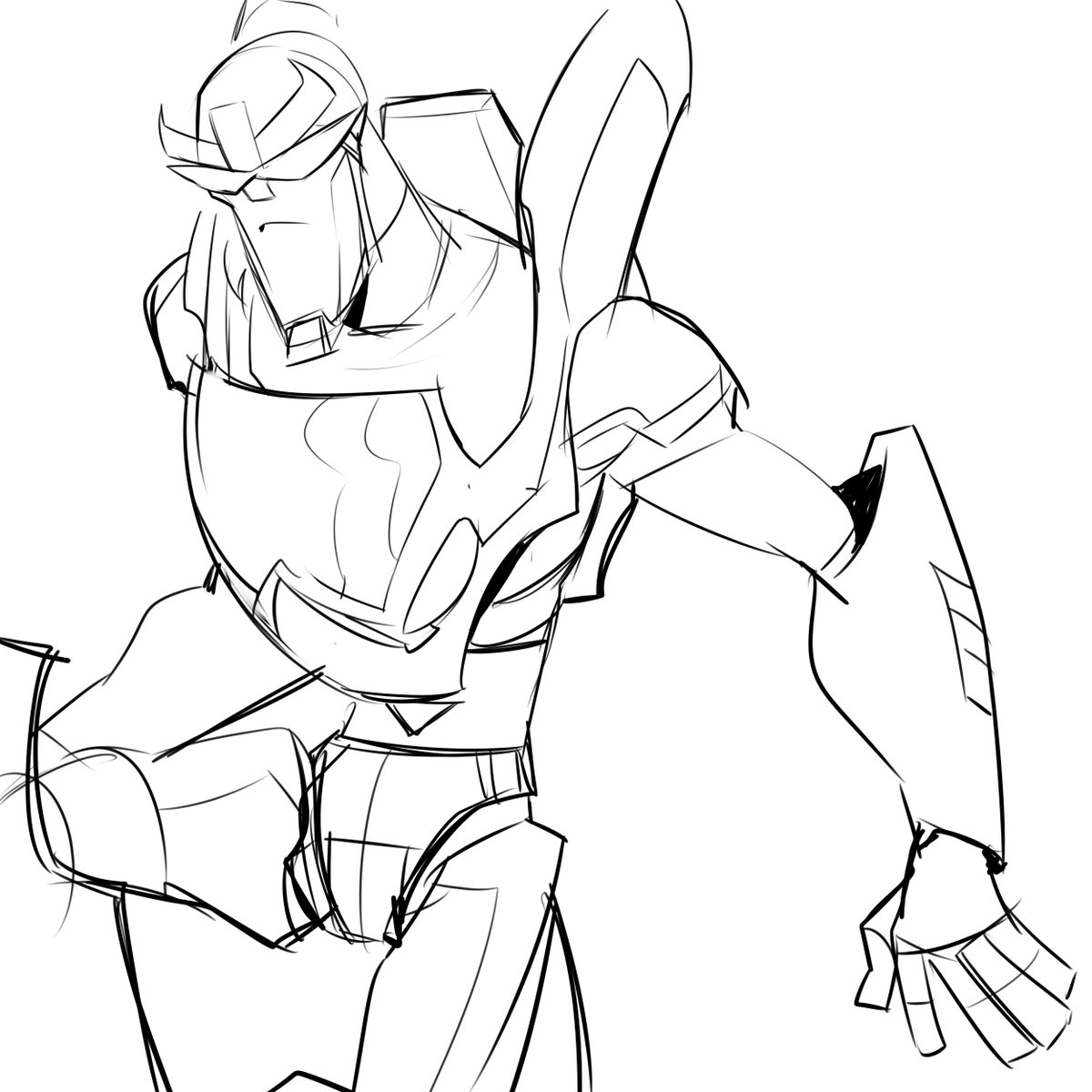 A surprising amt of ppl ended up enjoying those blurrs...So I figured I'd post my other TFA doodles? 
THESE ONES ARE...SELF-INDULGENT. 